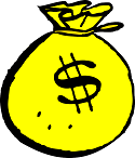 yellow moneybag with dollar sign - A school librarian needs adequate funding for library collection development