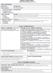 NoSweat Library Lesson Planner Template - page 1