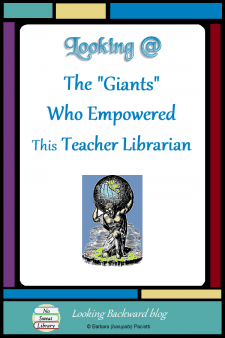 Looking @ the 'Giants' Who Empowered This Teacher Librarian - On World Teachers Day it's fitting to reflect that great mentors empower us to make a difference in the lives of others. Sir Isaac Newton captured my thoughts perfectly: "If I have seen further it is by standing on ye sholders of Giants." Thank you to the 'giants' who have influenced my life. #NoSweatLibrary #inspiration