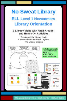 ELL Level 1 Newcomer Library Orientation pin image