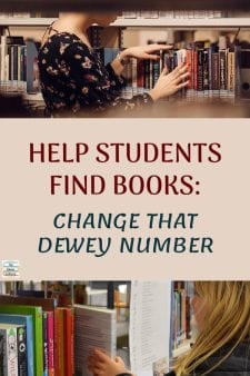 School Librarians who change Dewey numbers can change student & colleague attitudes about the school library. Learn how to benefit them ... | No Sweat Library