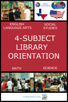 Expand School Library Orientation to All Core Subjects - Don't overwhelm new-to-school students with a long, complex library orientation. Scaffold it into a customized library orientation with each of the 4 core subjects--English Language Arts, Social Studies, Math & Science. #NoSweatLibrary