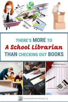 Our principals need to know that School Librarians are busy even when the library is empty. We talk with vendors, purchase, and process new materials. We meet with teachers and work with students in the classrooms. We balance budgets and write reports. And more... | No Sweat Library