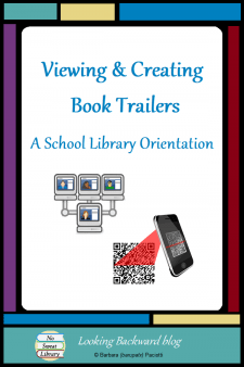 Viewing & Creating Book Trailers: A School Library Orientation - Captivate 8th grade ELA students during School Library Orientation with a technology-based lesson. Students use cell phones to scan QR codes which are linked to online video booktrailers, generating excitement for books, for the school library, and for their first project: creating their own video booktalk. #NoSweatLibrary