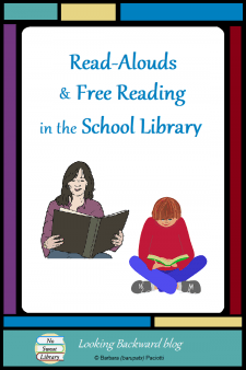 Read Alouds & Free Reading in the School Library - No matter your grade level, School Librarians can engage students with the power of reading using a combination of read-alouds and free reading time...but the read-alouds must be relevant and the free reading needs to be longer than just 10 minutes at the start of a class period! #NoSweatLibrary