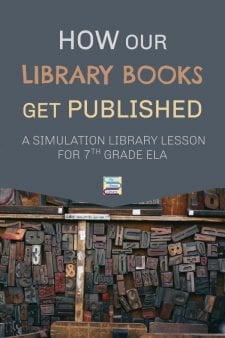 Should This Book Be Published? (A Weeded Books Library Lesson) - Give students a glimpse into the world of literary book publishing with this 2-visit Library Lesson using weeded fiction books! As they take on the role of literary agent, students decide whether to keep or trash those low-circulation novels. #NoSweatLibrary