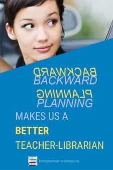 Use Backward Planning with my FREE School Library Lesson Planner Template - By starting with Subject Standards and progressing through each hierarchical step, we enrich our School Library Lessons with more meaningful and authentic elements. My Library Lesson Planner is available from my FREE Librarian Resources page as an editable MS docx or as a printable PDF. #NoSweatLibrary