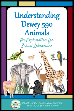 Many School Librarians are confused by the organization of Animals in 590 Science. This School Librarian/Science Teacher explains Dewey's disciplinary numbering based on biology's scientific nomenclature! | No Sweat Library