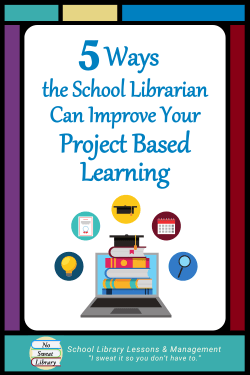 Project Based Learning provides a superior learning environment for students, but teachers may be reluctant to try it or have had a bad experience with it. School Librarians can help: download the PDF about how you can encourage collaboration. | No Sweat Library