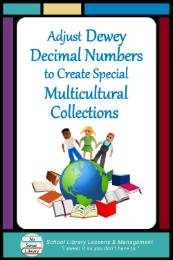 If you are bothered by racial and cultural biases in the Dewey Decimal Classification system, modify it a bit to make your collection more culturally responsive. Here's my solution that could work for you, too. | No Sweat Library